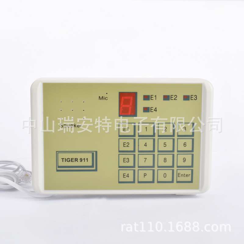 新一代911电话语音拨号器  电话拨号报警器 开关量触发电话拨号器