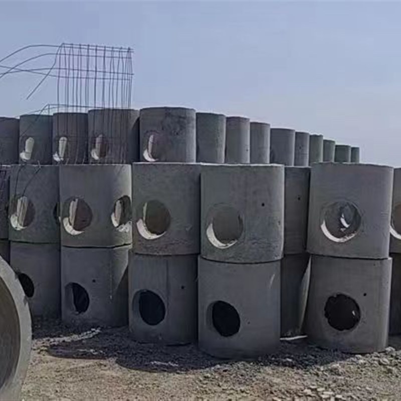 混凝土检查井电力井电力井盘蓄水池污水井定制盖板水泥井筒化粪池