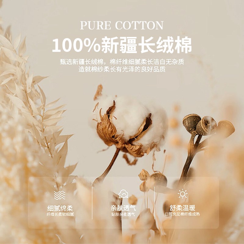 A类全棉加厚磨毛被套单件冬季保暖纯棉被罩200x230单人1米5被芯套