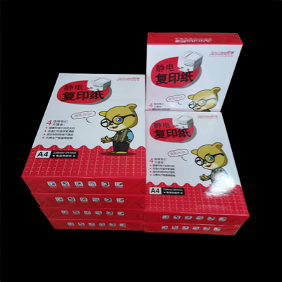 朗博a4纸打印复印白纸70g80g办公用纸整箱2500张草稿纸5包装