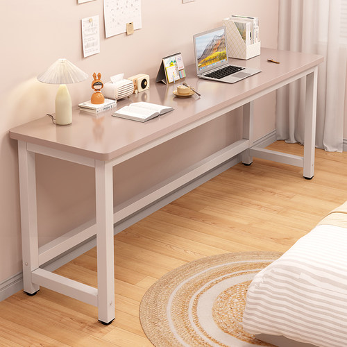 床边桌实木长条桌卧室靠墙床尾桌极窄阳台桌子简易电脑桌学生书桌