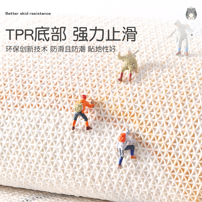 卡通厕所门口吸水地垫地毯门垫垫子卫生间家用进门脚垫浴室防滑垫