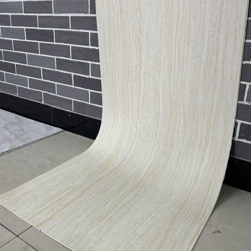 江苏罗马软质洞石软石超薄柔性石材可弯曲背景墙装饰面板软瓷砖