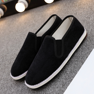 薄款 就想穿2021春夏季 手工水洗千层底弹力时尚 男布鞋 老北京女新款