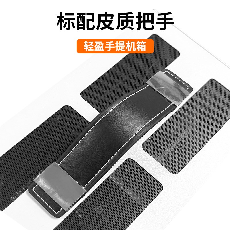 手提式mini迷你电脑机箱台式机ITX主板SFX电源办公diy外壳非k66