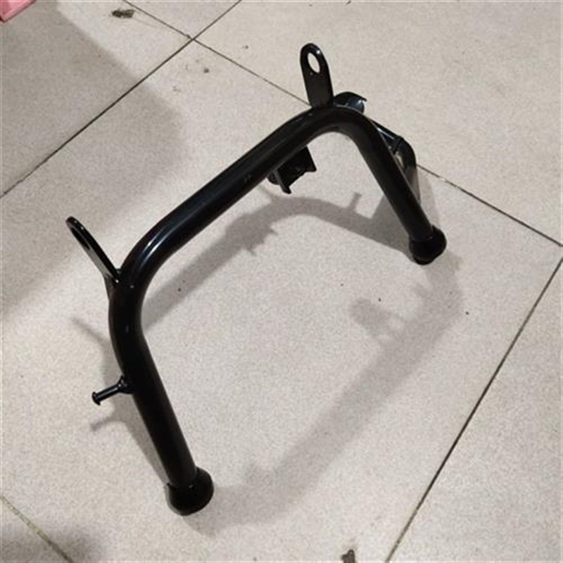 深远009中撑撑脚加厚大脚架双支撑车梯撑车架电摩脚撑边撑支撑架