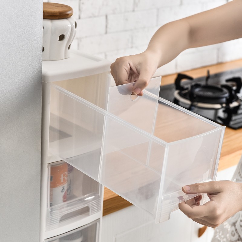 16cm抽屉式夹缝柜卫生间夹缝收纳柜厨房储物窄边柜缝隙置物架塑料