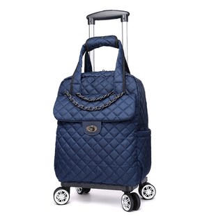 小拉杆包万向轮旅行包登机行李箱牛津布大容量防水双肩包拉杆背包