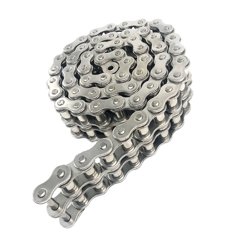 304不锈钢工业传动链条单排双排3分06B/4分08B/5分10A/6分12A/16A