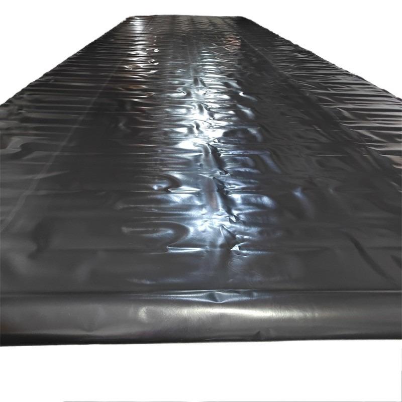 防水土工膜鱼塘蓄水池游泳池蓝色塑料膜填埋场水渠地基防潮HDPE膜