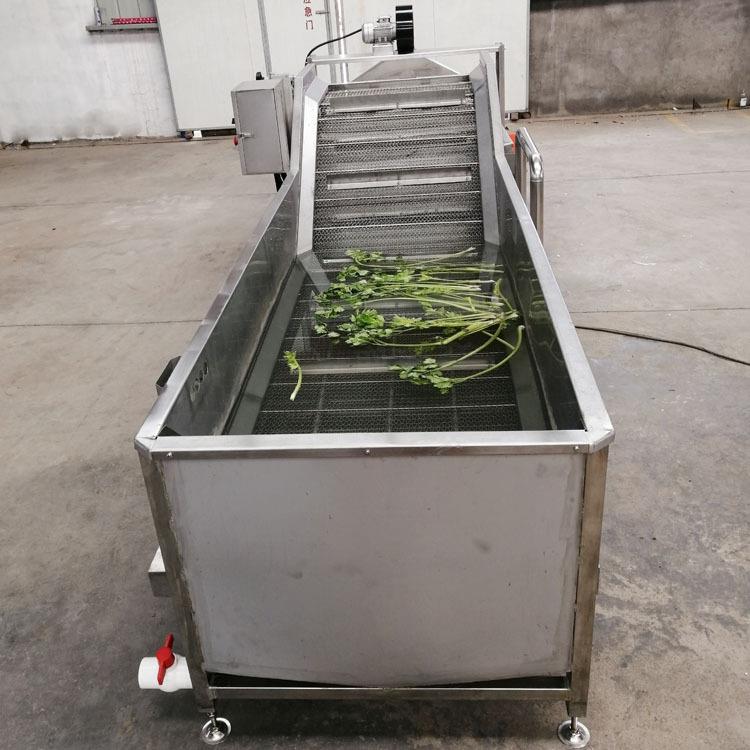 清洗效率好沥水性能好 网链式清洗机浴式清洗振动沥水生产线