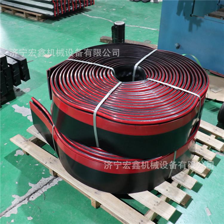 双密封防溢裙板 Y型聚氨酯防溢裙边输送机导料槽密封挡料板