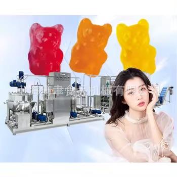 全自动水果汁软糖网红休闲小零食生产线厂家直销