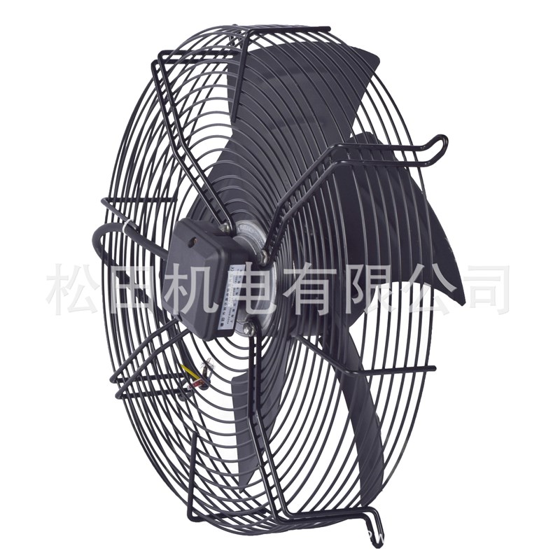 外转子轴流风机方板式外转子电机网罩式工业排风机排风扇