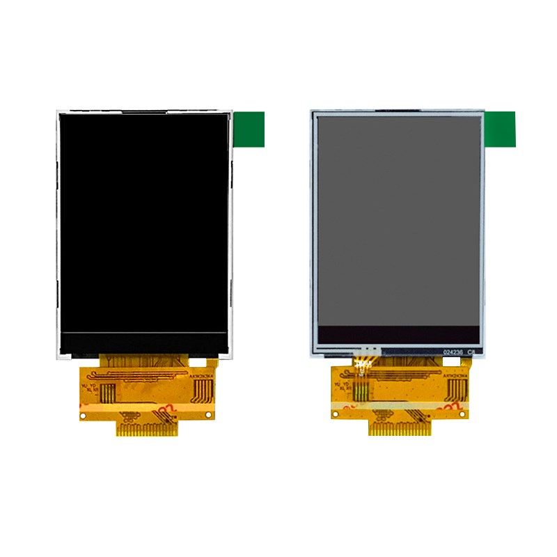 2.4寸SPI串口LCD液晶焊插接18p电阻触摸屏9341驱动7789TFT彩屏幕