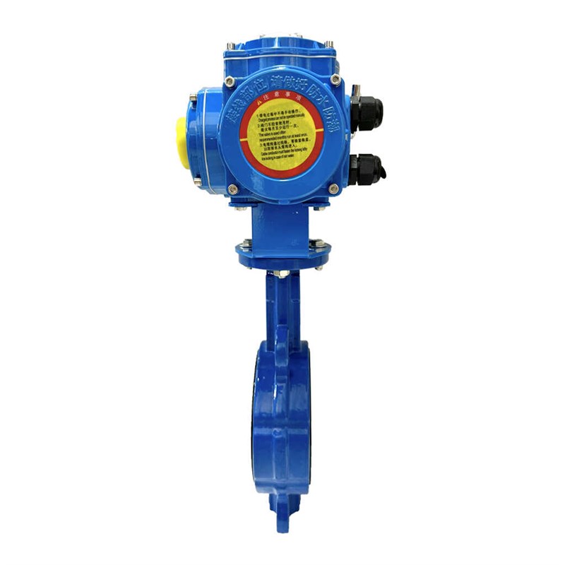 电动对夹蝶阀 D971X-16Q 不锈钢阀门 DN50 65 80 100 150 200 300