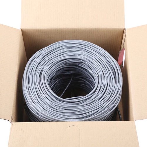包邮 电话线4芯 300米0.5纯铜 电话线 四芯双绞电话线 300米 网线