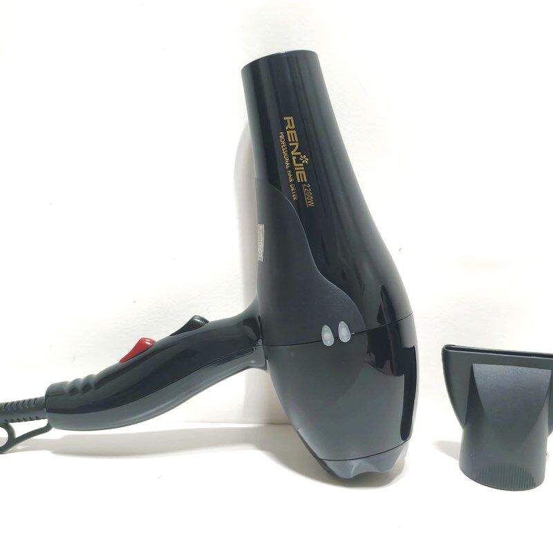 人杰吹风机838大功率2200W电吹风静音家用发廊吹风筒冷热风包邮