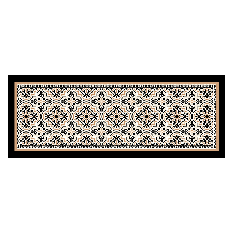 奥斯汀矽藻泥厨房进门吸水地垫防滑防摔免洗防油脚垫皮革地毯定制