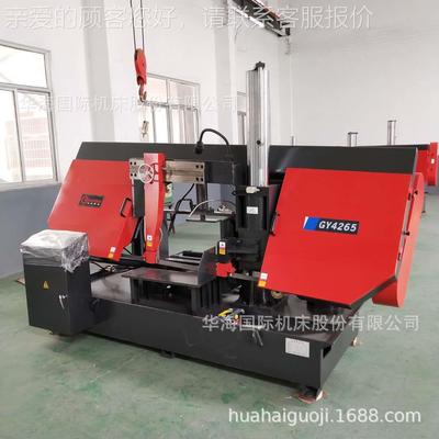 秋仲现货G4520半自动液GB4250压带锯床斜角工字钢锯B床