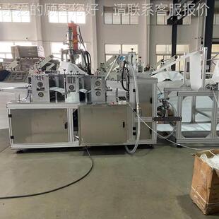 无高筒靴机复 合绑带式 PE无纺布脚 XTS 超套声波纺布防护靴套机JT