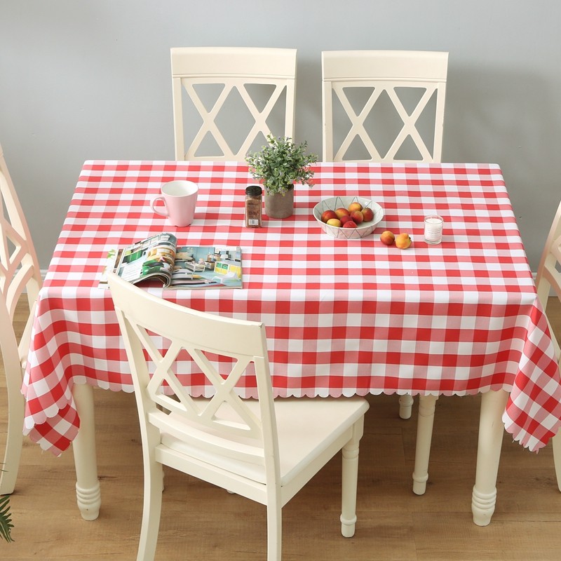 田园格子桌布布艺野餐布长方形台布西餐厅简约茶几饭店圆形餐桌布,居家布艺,桌布,淘宝优惠券,粉丝福利购,淘宝优惠卷