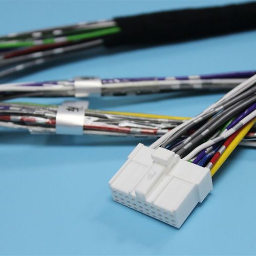 汽车DSP数字功放改装0号线通用线束无损对插尾线组1.5米长纯铜