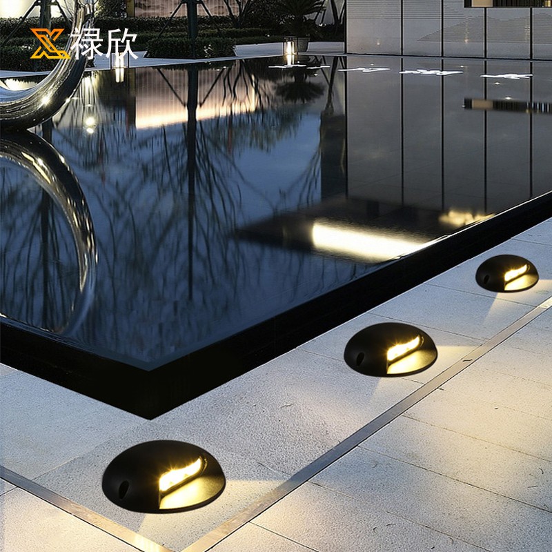 透光地埋灯led 户外防水地灯室外地面地坪灯网红外控步道灯草坪灯