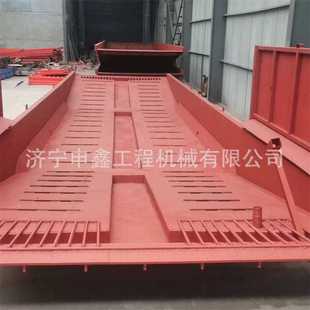 移动加厚搅拌站钢制洗车池全自动冲洗平台工地工程洗车槽 洗车槽