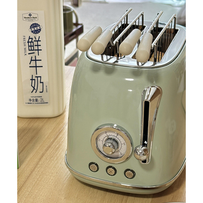烤面包机家用全自动迷你早餐机吐司机早餐机多功能家用小型多士炉