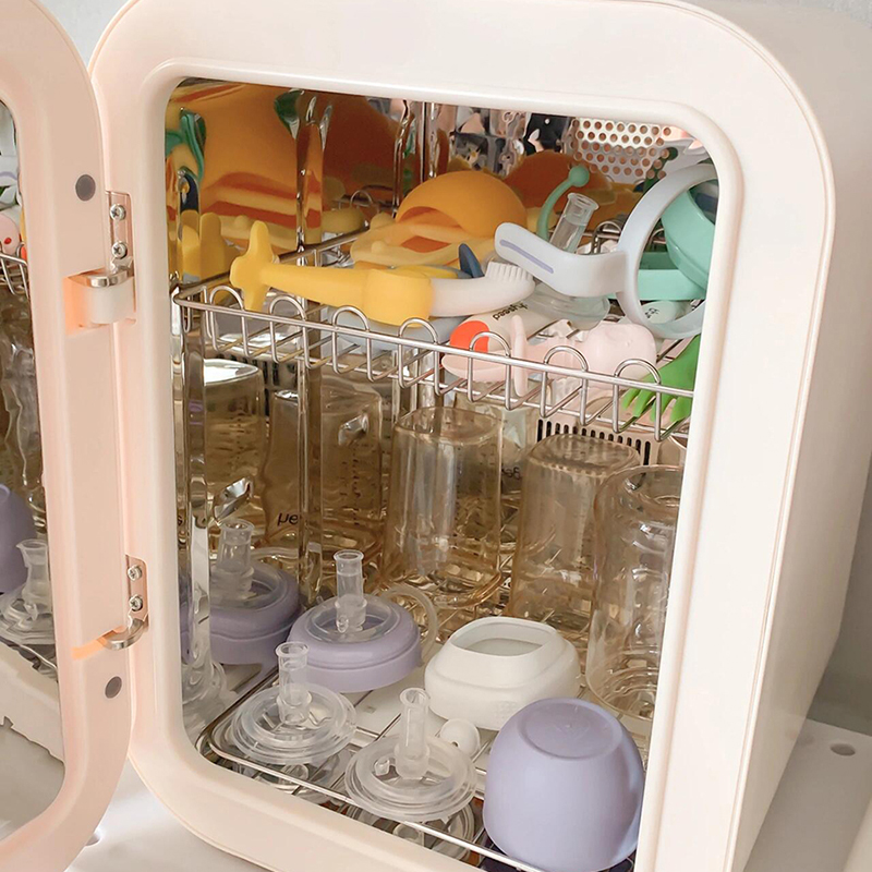 妤太太奶瓶消毒柜烘干器热风母婴级杀菌器幼儿桌面锅巴氏杯子厨房