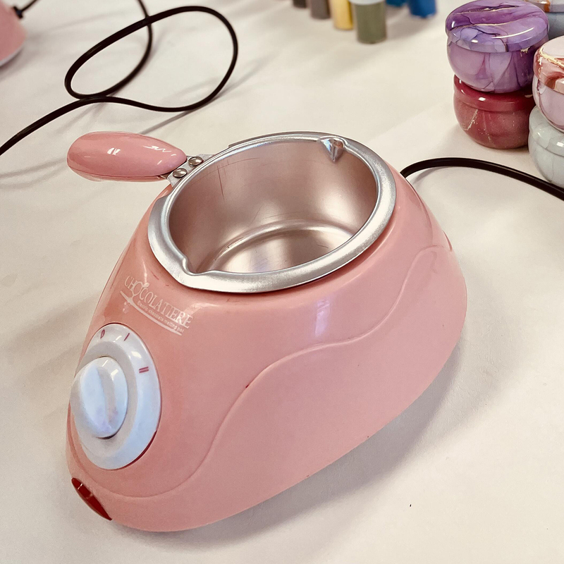 小奶锅融炉泥灸组合巧克力融化炉朱古力日式溶解巧克力融化器