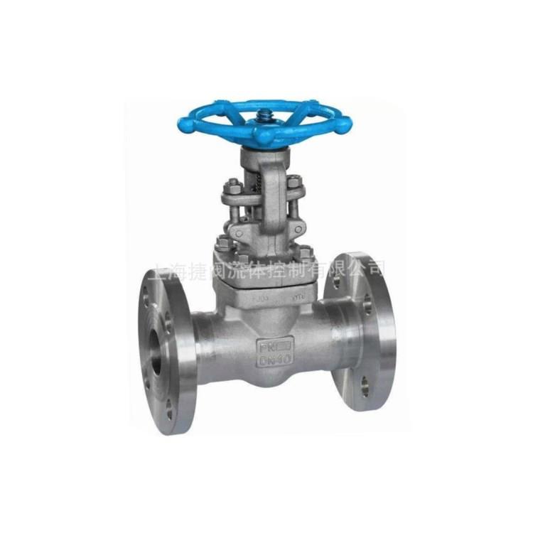 J41H-25P锻造不锈钢截止阀锻打不锈钢截止阀高温锻钢截止阀