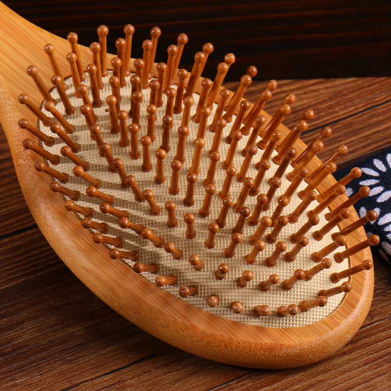 气囊气垫梳头部按摩头皮经络tt王妃木梳子女士专用直卷长发大板梳