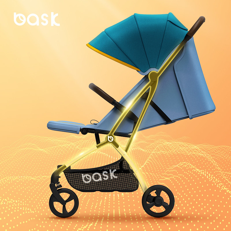 bask婴儿车可坐可躺轻便折叠遮阳便携儿童宝宝遛娃魔术师婴儿推车