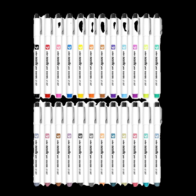 彩色针管笔勾线笔美术专用樱花平替绘图漫画笔手帐速写防水细头笔