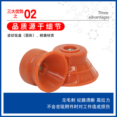 SQZ单层螺牙式强力吸盘SQZ-G25/35/45/55/65/75/85安装螺牙M10