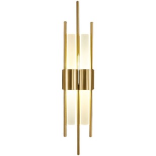 轻奢风北欧壁灯不锈钢充电款免接布线电视背景墙卧室床头过道装饰