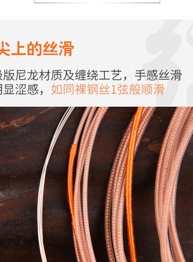 琵琶琴弦儿童专业演奏级 一弦/二弦 钢绳芯 尼龙缠绕琵琶弦 1-4全