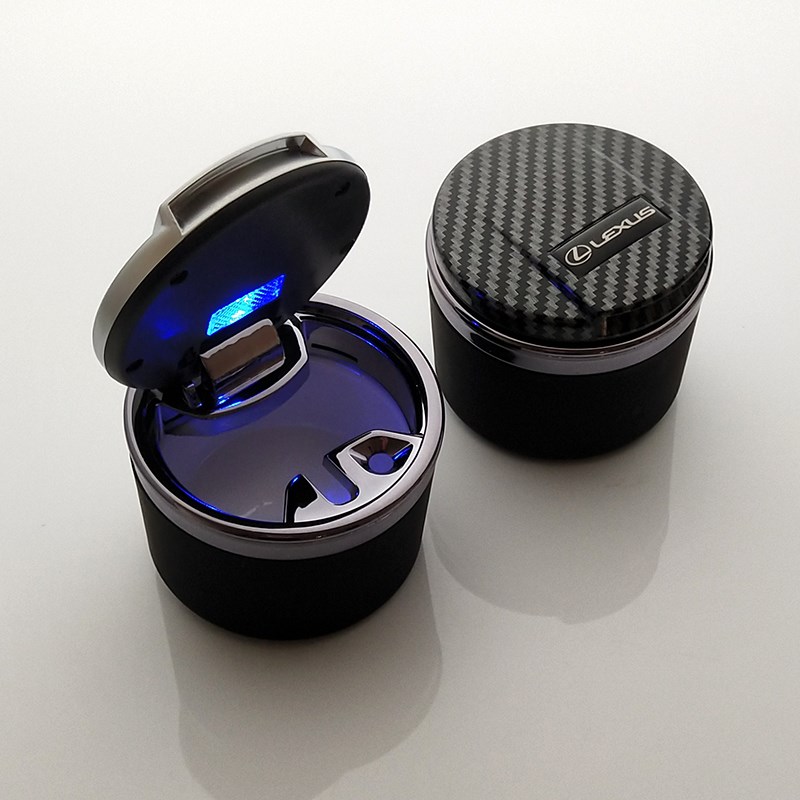 2020款雷克萨斯ES200改装专用ES260ES300h车载烟灰缸多功能带夜光