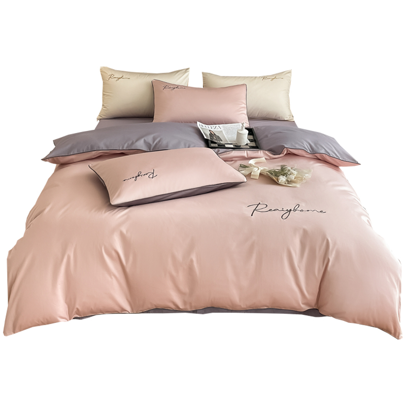 60支新疆长绒棉全棉被套单件单人双人被罩纯棉150x200被单四件套