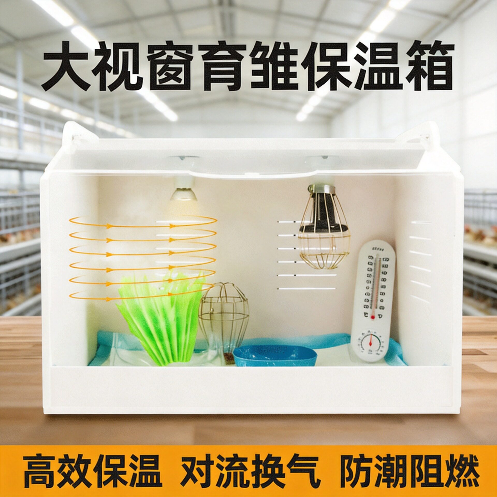 批发雏鸡鹌鹑箱小鸡鸟保温饲养爬宠箱鸡鸭鹅芦丁鸡育雏箱暖宝宝