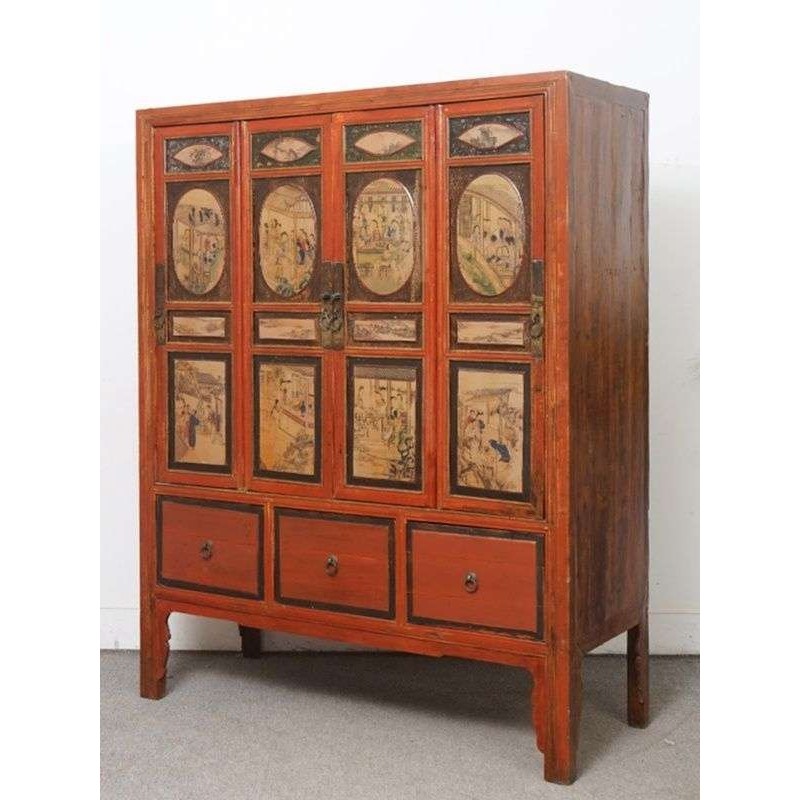 明清老物件实木民俗储物柜家用书柜卧室衣柜复古柜子茶水柜碗柜