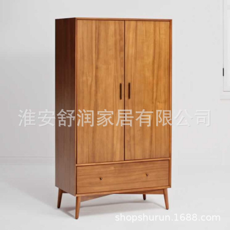 中古木质衣柜家用衣帽间卧室家具收纳衣橱出租房衣服收纳柜置物架