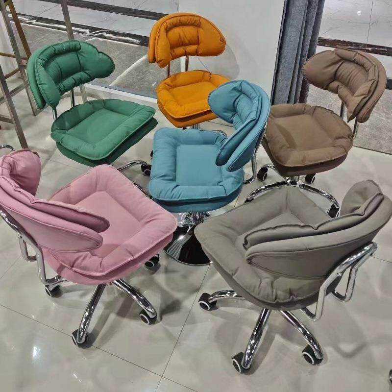 家用电脑椅美甲凳子升降化妆椅办公椅学生椅带轮椅子旋转滑轮