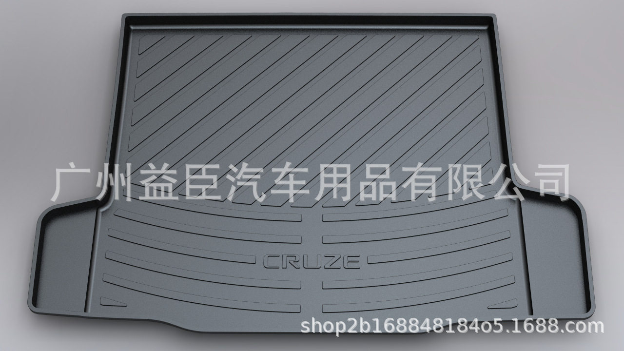 适用于雪佛兰科鲁兹CRUZE防水防油易清洗无味环保TPO尾箱垫