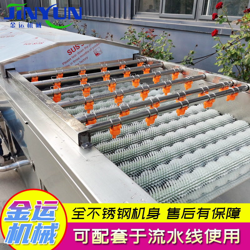 粽叶清洗机生产厂家毛辊粽叶清洗设备粽子辅助流水线