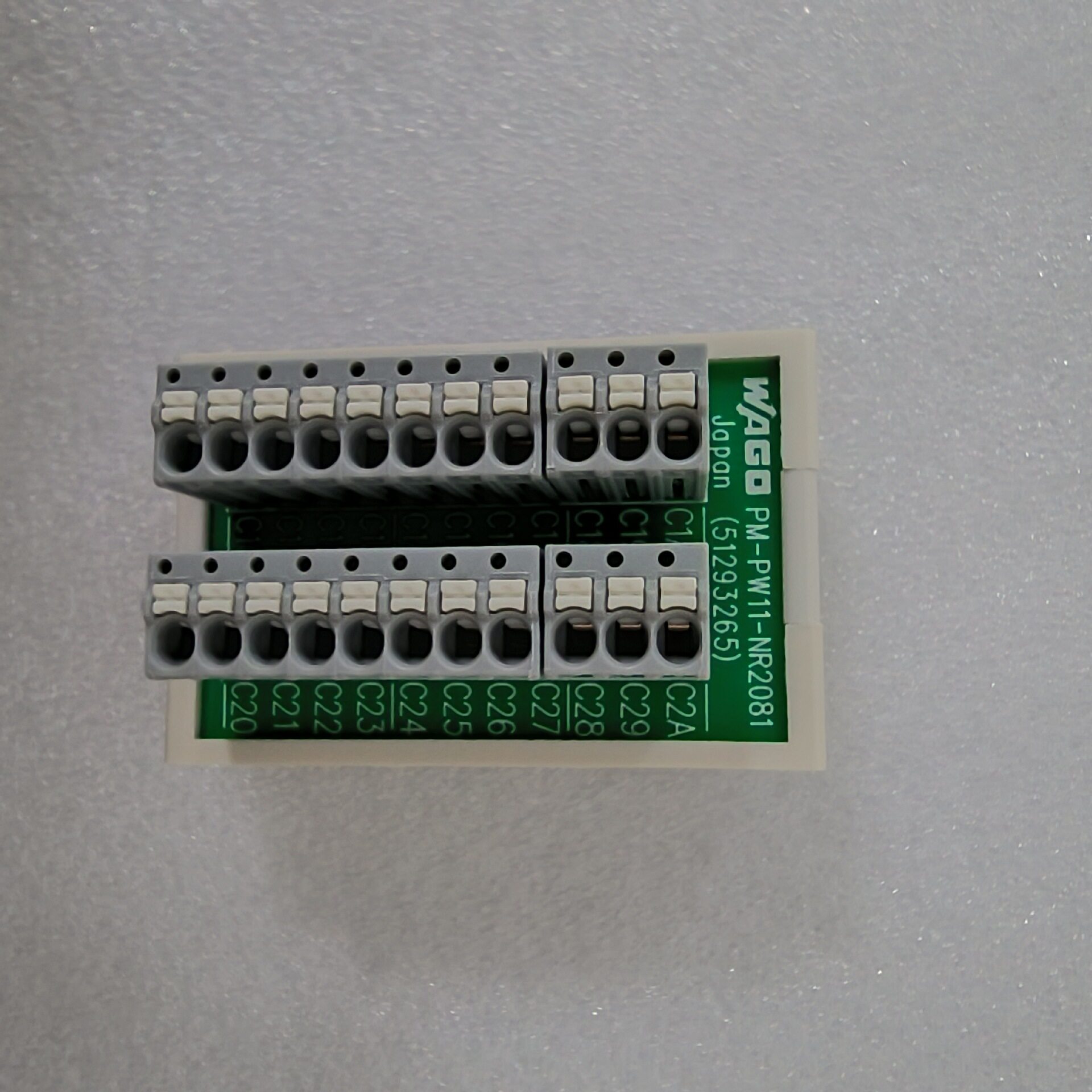 WAGO终端端子排PM-PW11-NR2081额定电压AC/DC250V