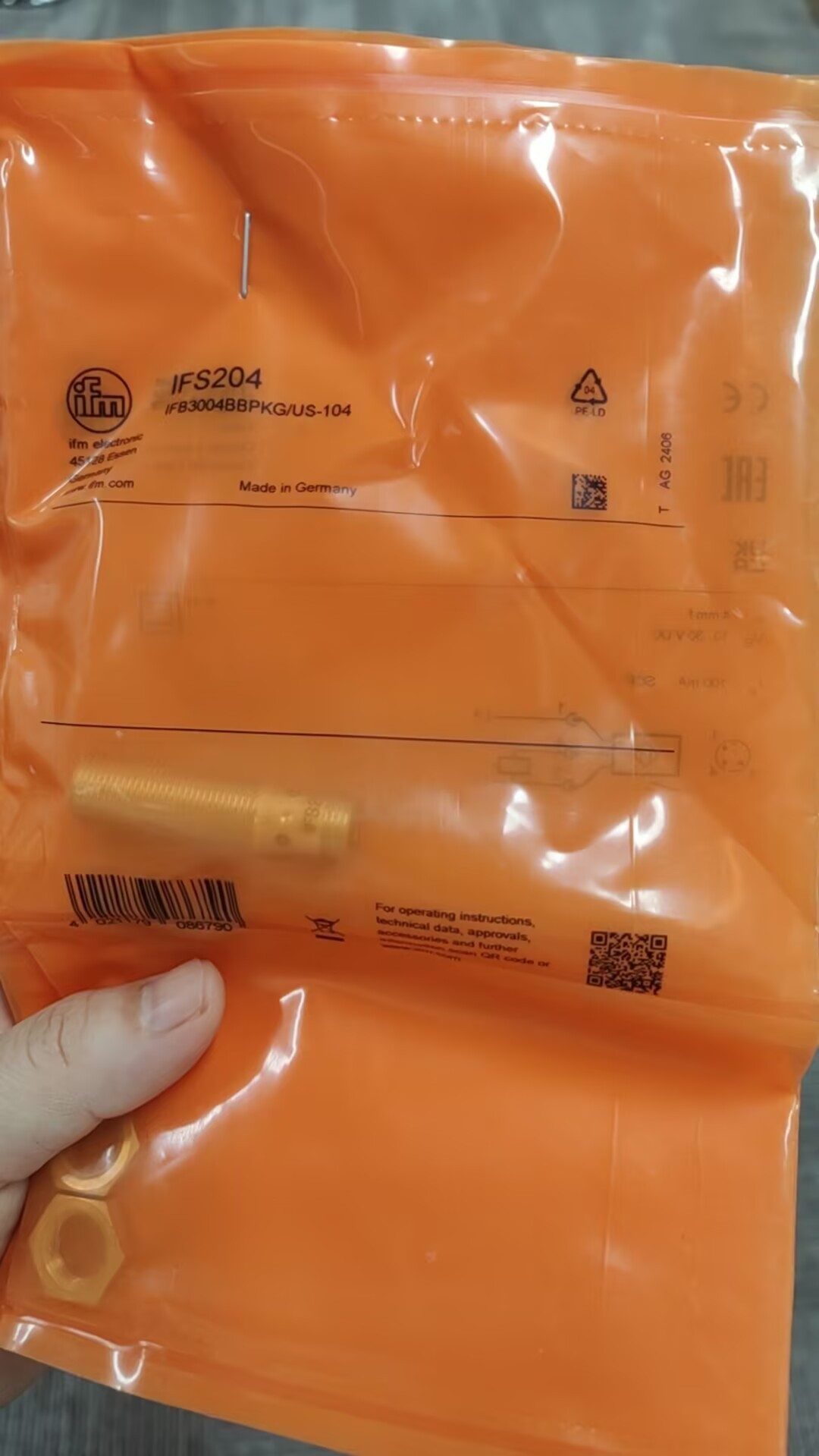 IFM易福门接近开关IFS200