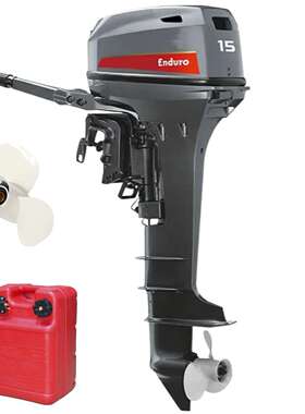 2 stroke 15hp small long shaft outboard engine compatible wi